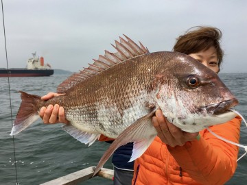 深場の60mで3.54kg・・・！